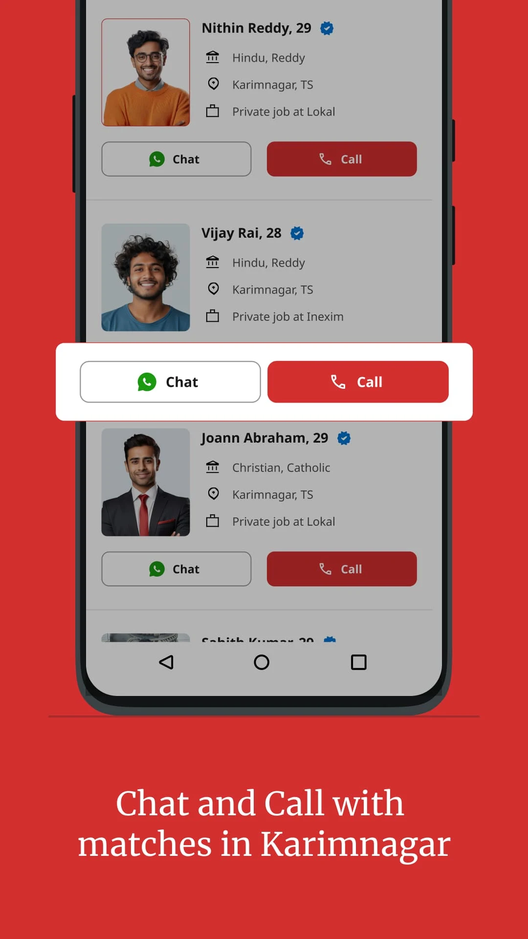 Karimnagar Lokal Matrimony App screenshot