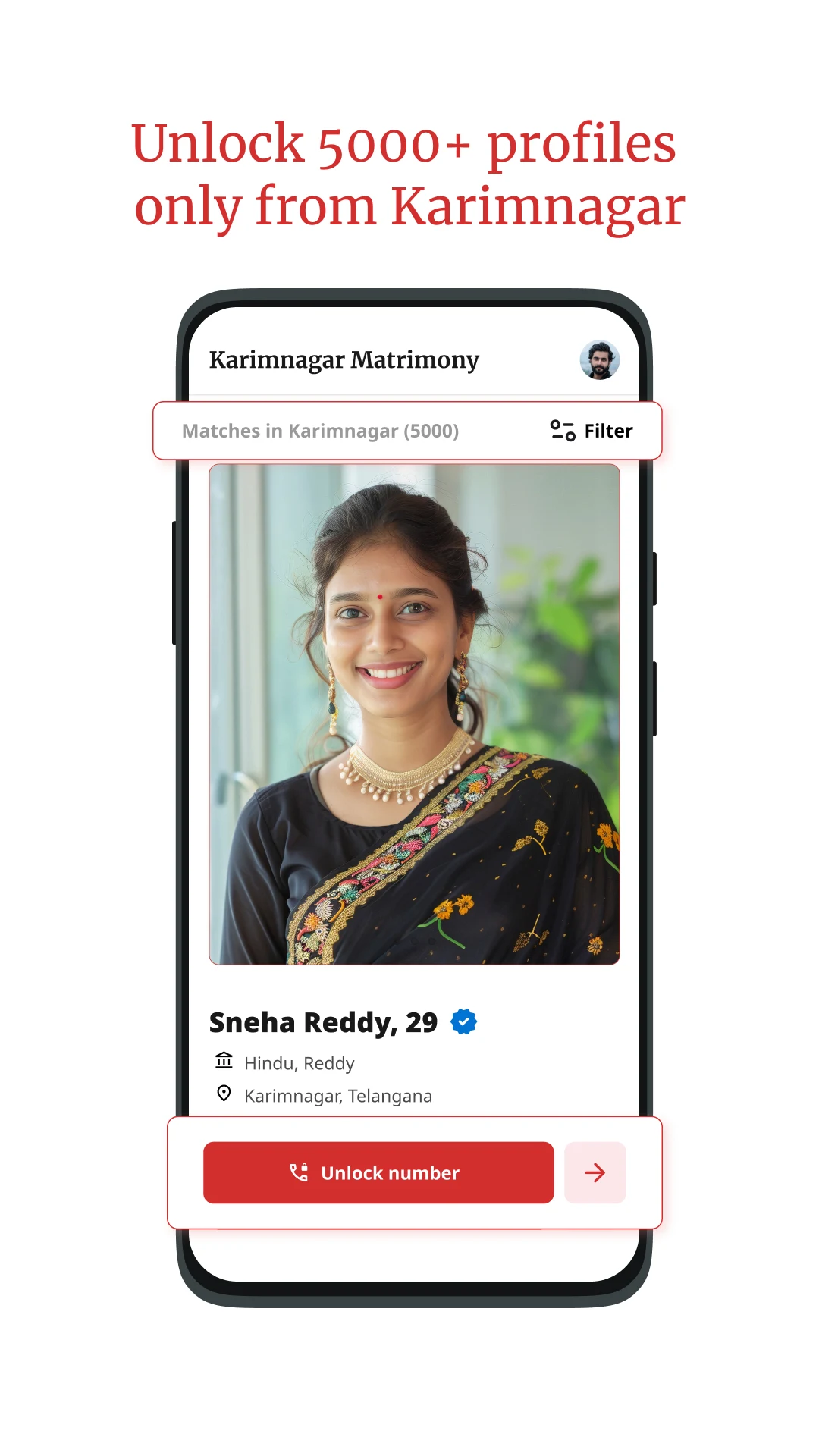 Karimnagar Lokal Matrimony App screenshot